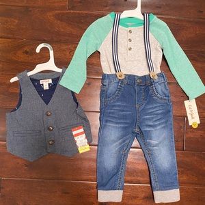 Cat & Jack Outfit & Vest